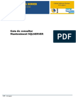 Plan Mantenimiento TPV SQLSERVER 