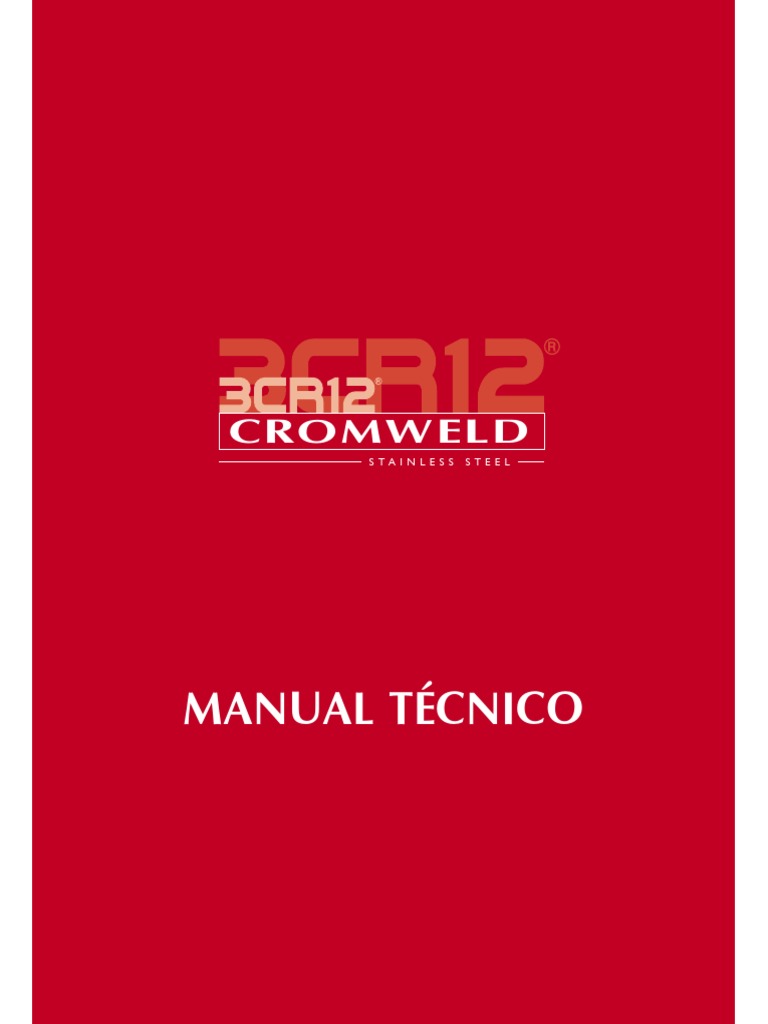 Manual 3CR12 Acero Inoxidable, PDF, Corrosión