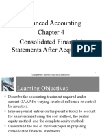 Advanced Accounting Consolidated Financial Statements After Acquisition