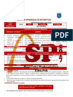 SESIÓN DE APRENDIZAJE DE MATEMATICAS - Patrones - 2