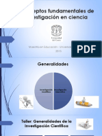 Conceptos Fundamentales de Investigación en Ciencia