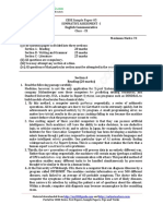 English Communicative: CBSE Sample Paper-05 Summative Assessment - I Class - IX