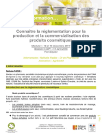CR Formations Reglementation Cosmetiques