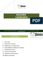 REGIMEN CAMBIARIO