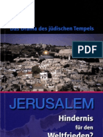 Jerusalem - Hindernis für den Weltfrieden?