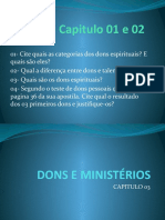 DONS E MINISTERIAIS CApitulo03