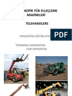 Telehandler Training Document/ TELESKOBİK YÜK ELLEÇLEME MAKİNESİ