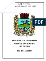 Estatuto do Servidor Público de Itatiaia