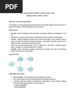 Unit 4 DBMS Pre Reading