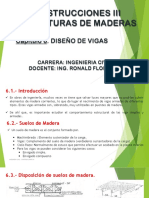 Presentación - MADERAS 6 - DISEÑO DE VIGAS