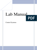 Lab Manual Control Systems Final