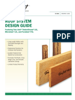 Roof System Design Guide: Featuring Trus Joist Timberstrand LSL, Microllam LVL, and Parallam PSL