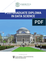 Postgraduate Diploma in Data Science