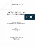 Actas selectas de los mártires, Tomo 1º I.pdf