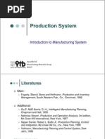 Introduction to Manufacturing System