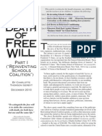 The Death of Free Will