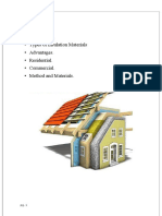 Abstract. - Introduction. - Types of Insulation Materials - Advantages. - Residential. - Commercial. - Method and Materials