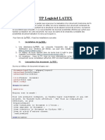 TP-Logiciel Latex PDF