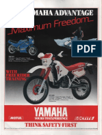 What Bike May 1989 Yamaha dt125r Advert