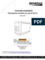 0K5801SPFR Manual del Propietario Generac