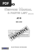 Casio AT-5 Service Manual