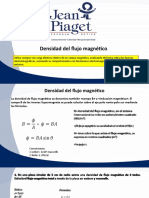 Densidad flujo magnético