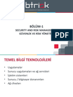 CISSP Sınavına Hazırlık Ve Bilgi Güvenliği Kontrolleri Eğitimi Sunumu - Bölüm 1