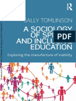 A Sociology of Special and Inclusive Education 2017 PDF