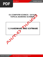 MARKING SCHEME 1.3.1 Logic Gates