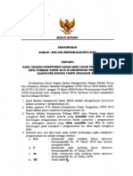 Pengumuman Hasil SKD CPNS Pemerintah Kab. Kupang PDF