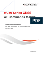 MC60 Series GNSS: AT Commands Manual