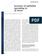 Bacterial Invasion of Epithelial Cells and Spreading in Periodontal Tissue