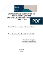 Resenha Crítica Psicologia Do Trabalho, Comunicação e Treinamento