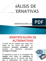 Análisis de Alternativas