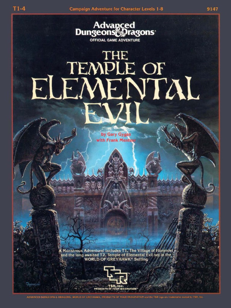 T1-4 - Temple of Elemental Evil (TSR9147) PDF