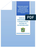 17.1.3. Manual de O&m de Sistema de Alcantarillado PDF
