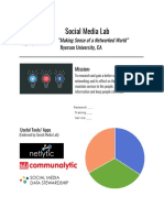 Social Media Lab: "Making Sense of A Networked World"