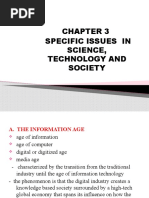 Chapter 3 A B Specific Issues in Science Technology and Society