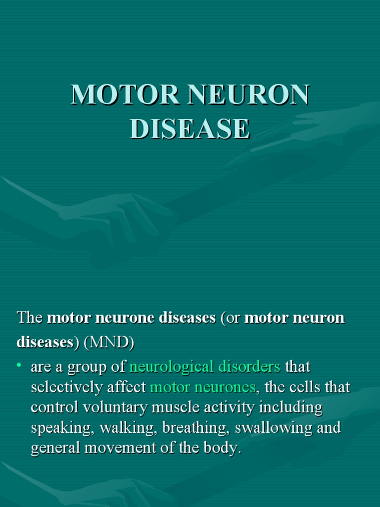 Understanding Motor Neuron Diseases | PDF | Amyotrophic Lateral ...