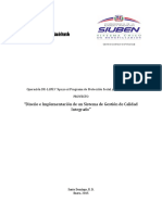 Diseño e Implementación de Un Sistema de Gestión de Calidad Extención Al 2015