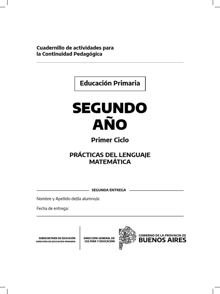 Primaria - Segundo Año | PDF | Aprendizaje