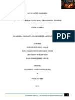 La Mineria Peruana Monografia de Fin de Curso