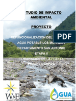 Estudio de Impacto Ambiental de La Toma Agua Rio Morado-Jujuy-Argentina PDF