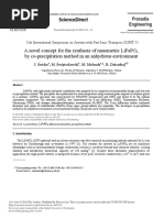 A Novel Concept For The Synthesis of Nanometric LiFePO4 by Co PDF