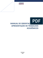 Manual de Trabalhos Academicos ABNT UNINOVE PDF