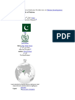 Islamic Republic of Pakistan: Islāmī Jumhūriyah Pākistān