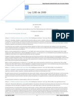 Ley 1285 de 2009.pdf ADMINISTRACION DE JUSTICIA
