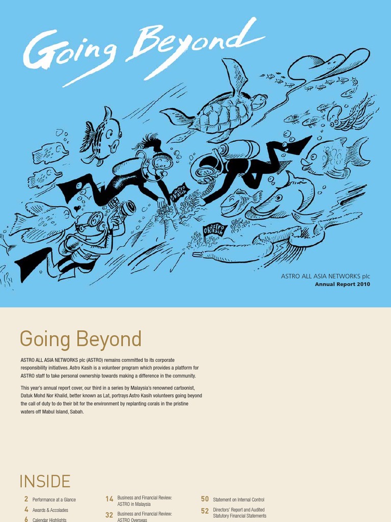 Astro Annual Report 2010 Pdf Investing Business