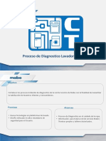 Proceso de Diagnostico Lavadora Kraken