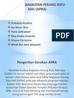 Gerakan Angkatan Perang Ratu Adil (Apra)